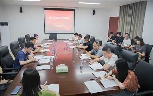 集团组织召开营销人员座谈会