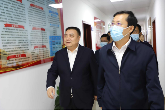 王一鸥书记走访调研市交投集团工作