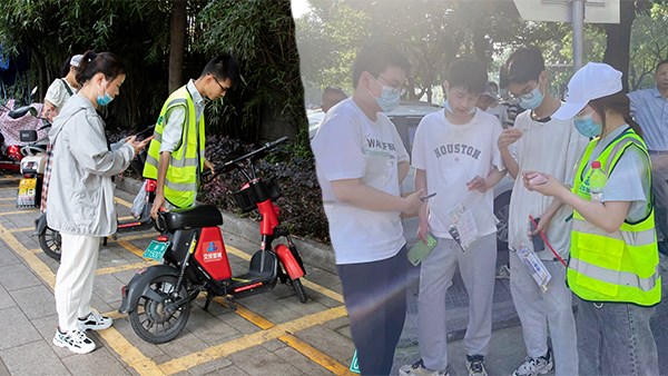 岳阳这些高考考点周边共享单车免费骑，还有新手礼包....