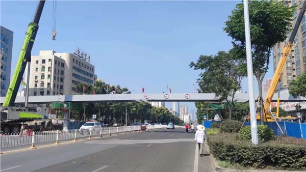 4天，架起两座天桥！