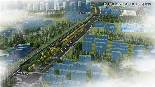 西、北环线6月28日一起通车，再也不怕堵堵堵了！